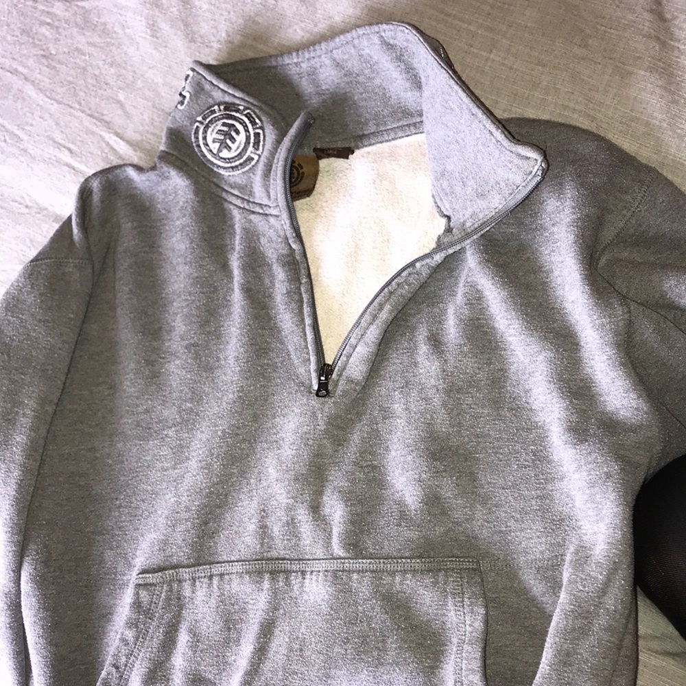 Unisex ELEMENT quarter zip up pullover